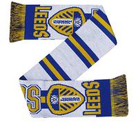 Écharpe souvenir de promotion des fans de football Leeds The Whites (100 % acrylique), multicolore, taille unique
