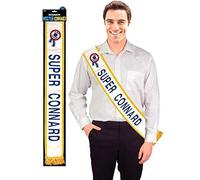 Echarpe Super Connard Bleue - Bleu bleue G