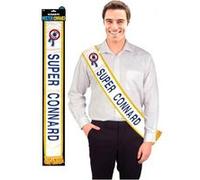 Echarpe Super Connard Bleue - Bleu bleue G