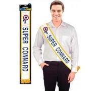 Echarpe super connard bleue bleue G
