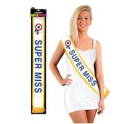 Echarpe Super Miss - Bleu - Taille Unique