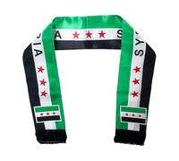 Écharpe syrienne, châle drapeau de l'armée syrienne libre, longue écharpe drapeau syrien, écharpe drapeaux de la République de Syrie, drapeau de la coalition syrienne, châle de remise de diplôme,
