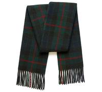 Écharpe tartan 100 % pure laine d'agneau pour femme et homme - 60 x 12" , unisexe, longue écharpe d'hiver en laine brossée douce et chaude à carreaux tartan - Cadeau pour Noël ( Ancien de Gunn )