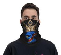 Echarpe Tête Pirate Drapeau De La République Démocratique du Congo Couronne Crâne Couvre-Chef Ultra-Douce Tube Bandeaux pour Jogging, Randonnée, Yoga