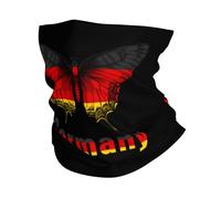 Echarpe Tête Pirate Papillon Drôle Drapeau Allemand Headwrap Séchage Rapide Couvre-Chef pour Course À Pied, Yoga, Ski