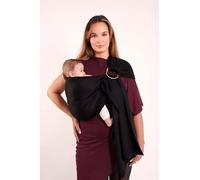 Echarpe Tissée Sans Nœud (Black)