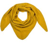 Echarpe triangle tricotée XXL pour dames Echarpe d'hiver unie tachetée tissu dou