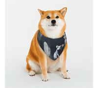 Écharpe triangulaire élégante en forme de souris lâche, accessoire pour animal domestique, foulard lavable pour fille, garçon, chien ou chat, taille L