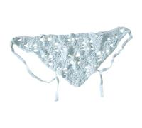 Écharpe triangulaire en dentelle au crochet avec fleurs - Léger et respirant - Style vintage - Accès à la photographie