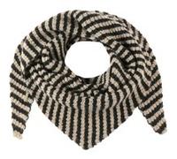 Écharpe Triangulaire Twotone Knit by Seeberger beige-noir One Size
