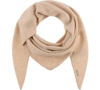 Écharpe Triangulaire Uni Cashmere by Seeberger beige clair One Size