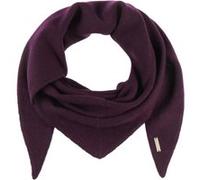 Écharpe Triangulaire Uni Cashmere by Seeberger prune One Size