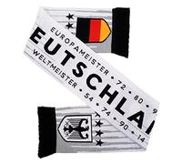 Écharpe tricotée Allemagne Deutschland Soccer HD (tricolore) (blanc)