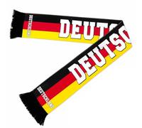 Écharpe tricotée de l'équipe d'Allemagne de football, avec franges,article de supporter allemand, écharpe Allemagne, pour les matchs de football,les rencontres de supporters, les événements sportifs,C