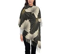 Écharpe Tricotée Éventail Médiéval Élégant, Couverture Chaude D'Hiver, Écharpe À La Mode, Foulard Châle Pour Hommes Et Femmes, Accessoires D'Hiver Chauds À La Mode Pour Femmes
