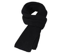 écharpe Tricotée Noire, écharpe Chaude D'hiver, écharpe à La Mode, écharpe Noire Pour Hommes Et Femmes, Accessoires D'hiver Chauds à La Mode Pour Femmes.