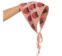 Écharpe tricotée pour les vacances, les cheveux, les voyages, les bandanas creux