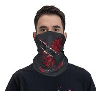 Écharpe Trinidad and Tobago Tobagoan Flag Eagle White Balaclava Durable Cache Cou Respirant Couvre-Chef pour Randonnée Cyclisme Homme Femme 25X50CM