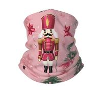 Écharpe Tube Casse-Noisette Noël Fleur De Noël Élastique Protection du Visage Anti-UV Gaiter pour Yoga Randonnée Vélo