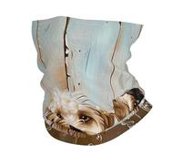 Écharpe Tube Chiens Heureux Et Mignons, Bulles De Bain Rustiques Et Amusantes Bande De Cheveux Multifonctionnel Anti-Solaire Headwrap pour Sports Cyclisme Homme 25X50Cm