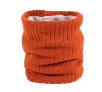 Écharpe tube de ski pour homme et femme - Chaude - Triangle - En laine - Rouge, Orange, taille unique