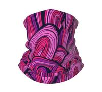 Écharpe Tube Gribouillis De Crayons Rétro Aux Couleurs Néon Anti-UV Décoration Faciale Multi-Usage Gaiter pour Sports Yoga Ski