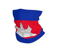 Écharpe Tube Kampuchéa Imprimé Protection du Visage Multifonctionnel Cache-Col pour Moto Cyclisme Adulte