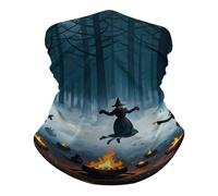 Écharpe Tube La sorcière des Arbres Séchage Rapide Bandeau Magique Respirant Bandana pour Adulte Cyclisme 26X30cm