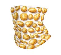 Écharpe Tube Pommes De Terre Imprimer Anti-UV Bande De Cheveux Séchage Rapide Headwrap pour Extérieur Homme Moto