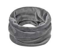 Écharpe tube pour homme et femme - Automne et hiver - Coupe-vent - Doux et chaud - Masque de ski - Motif écossais - En coton - Pour le bureau et les loisirs en plein air, gris, taille unique