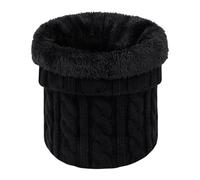 Écharpe Unisexe Cache cou à Boucle D'hiver Cache cou Pour Hommes et Femmes Cache cou D'hiver Écharpe Tricotée