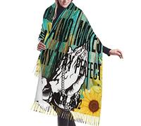 Echarpe Versets Des Saintes Écritures Sur Le Tournesol Châle En Cachemire Doux Écharpe En Cachemire Femme Écharpe Chale Pour Cadeau Mariage Fête Plage