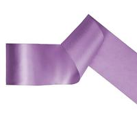 Écharpe vierge en satin à écrire soi-même pour obtention de diplôme, anniversaire, cérémonie, mariée d'équipe, enterrement de vie de jeune fille (lilas)