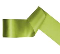 Écharpe vierge en satin à écrire soi-même pour obtention de diplôme, anniversaire, cérémonie, mariée d'équipe, enterrement de vie de jeune fille (vert pomme)