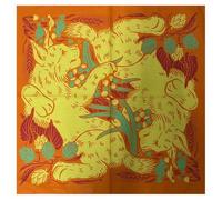 Écharpe vintage à motif floral tendance et souple pour le cyclisme, la randonnée et les activités de plein air au quotidien, m, taille unique