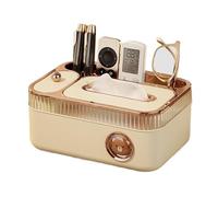 Écharpes avec rangement - Télécommande TV et support vasculaire - Boîte à écharpes - Serviettes de bureau, comptoir, table de chevet, voiture, maison