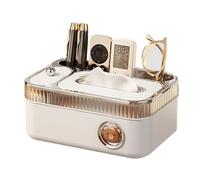 Écharpes avec rangement - Télécommande TV et support vasculaire - Boîte à écharpes - Serviettes de bureau, comptoir, table de chevet, voiture, maison