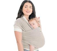 Écharpes de portage élastiques tout-en-un - Porte-bébé - Porte-nourrisson - Écharpe de portage - Écharpes de portage mains libres - Cadeau de naissance - Taille unique (Stone Gray)