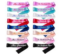 Écharpes en satin personnalisées à faire soi-même pour écrire comme vous le souhaitez pour mariage, fête prénuptiale, équipe de mariée, tribu en satin, décoration de fête d'enterrement de vie de jeune