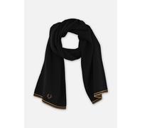 Echarpes et Foulards Fred Perry Twin Tipped Merino Wool Scarf pour Adulte T.U Noir