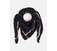 Echarpes et Foulards Tommy Hilfiger Essential Flag Jacqu AW0AW17351 pour Femme T.U Bleu