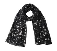 Echarpes Femme Hiver Echarpe De Noël Femme Scarf Hiver Chaud Christmas Echarpe Foulard Châle Etoles Épaisse Fashion Noel Écharpe avec Impression pour Femme