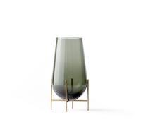 Echasse Vase Moyenne Cuisson/Laiton Brossé