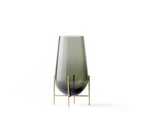 Echasse Vase Moyenne Cuisson/Laiton Brossé