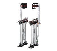 Echasses de travail - construction à sec - réglables en hauteur - aluminium - charge admissible 103 kg - échasses de peintre - taille des pieds 27-29 cm