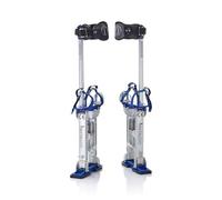 Échasses de travail pour plaquiste, cloisons sèches, plafonds et peinture, Profi-Line Installoo, réglables 60-100 cm, aluminium, jusqu'à 105 kg, taille XL