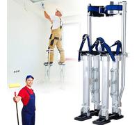 Échasses en aluminium pour cloison sèche, outil réglable de 45,7 à 76,2 cm pour peintres et constructeurs, échasses de travail légères pour la marche, la peinture et le ruban adhésif