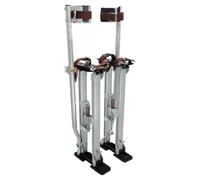 Échasses pour adultes, réglables en hauteur, légères, en aluminium, idéales pour peindre les plafonds en placoplâtre et poser du ruban adhésif de peintre.