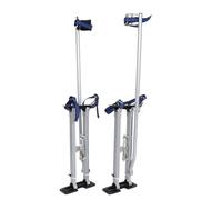 Échasses pour cloison sèche en aluminium avec genouillères, réglable et portable pour peintres, hauteur de 61 à 101,6 cm