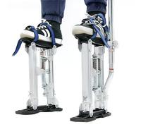 Échasses pour cloisons sèches, échasses réglables en aluminium, durables et antidérapantes, idéales pour peindre les cloisons sèches et marcher(24-40in)